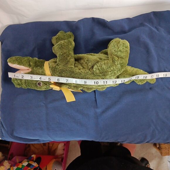 Mary Meyer Flip Flop Anthony Alligator Plush 18in Green Stuffed Animal Toy Croc - Picture 13 of 14